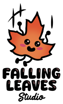falling leaves studio logo